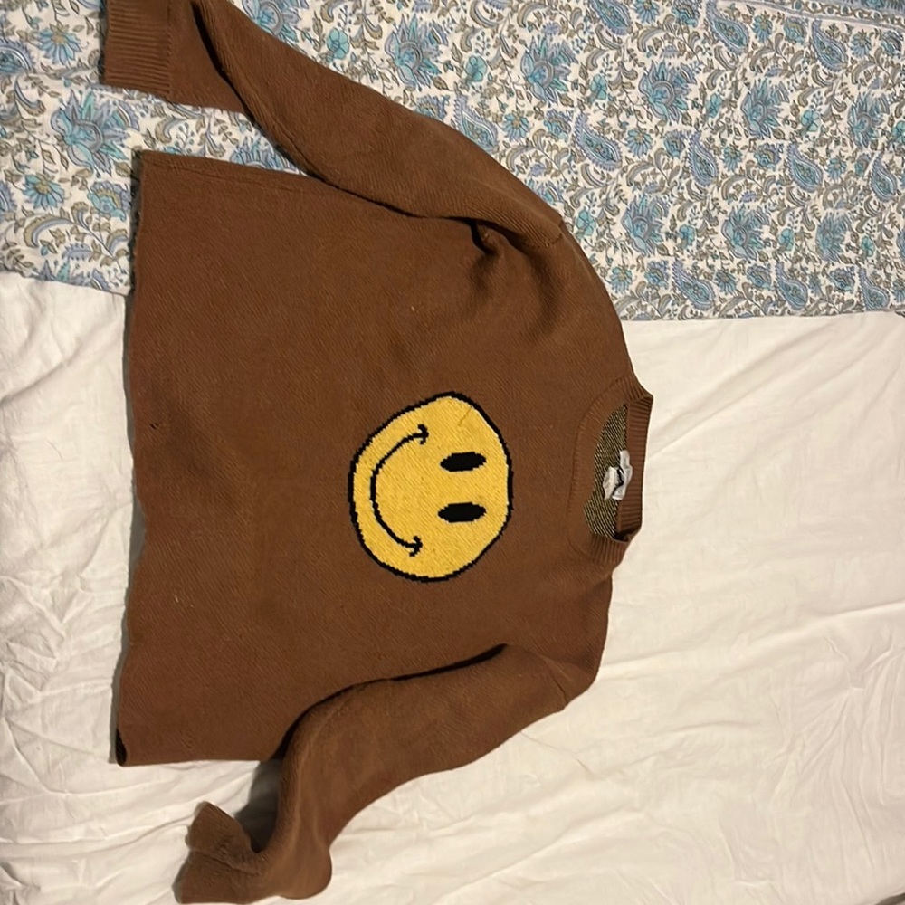 Smiley face sweater